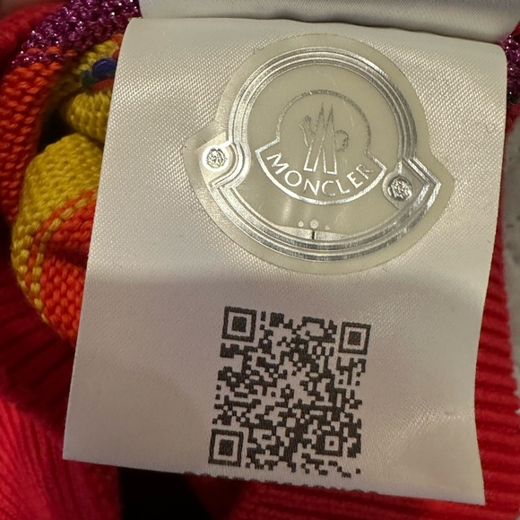 Moncler AUTHENTIC Medium size multicolored sweater EUC - Picture 10 of 11